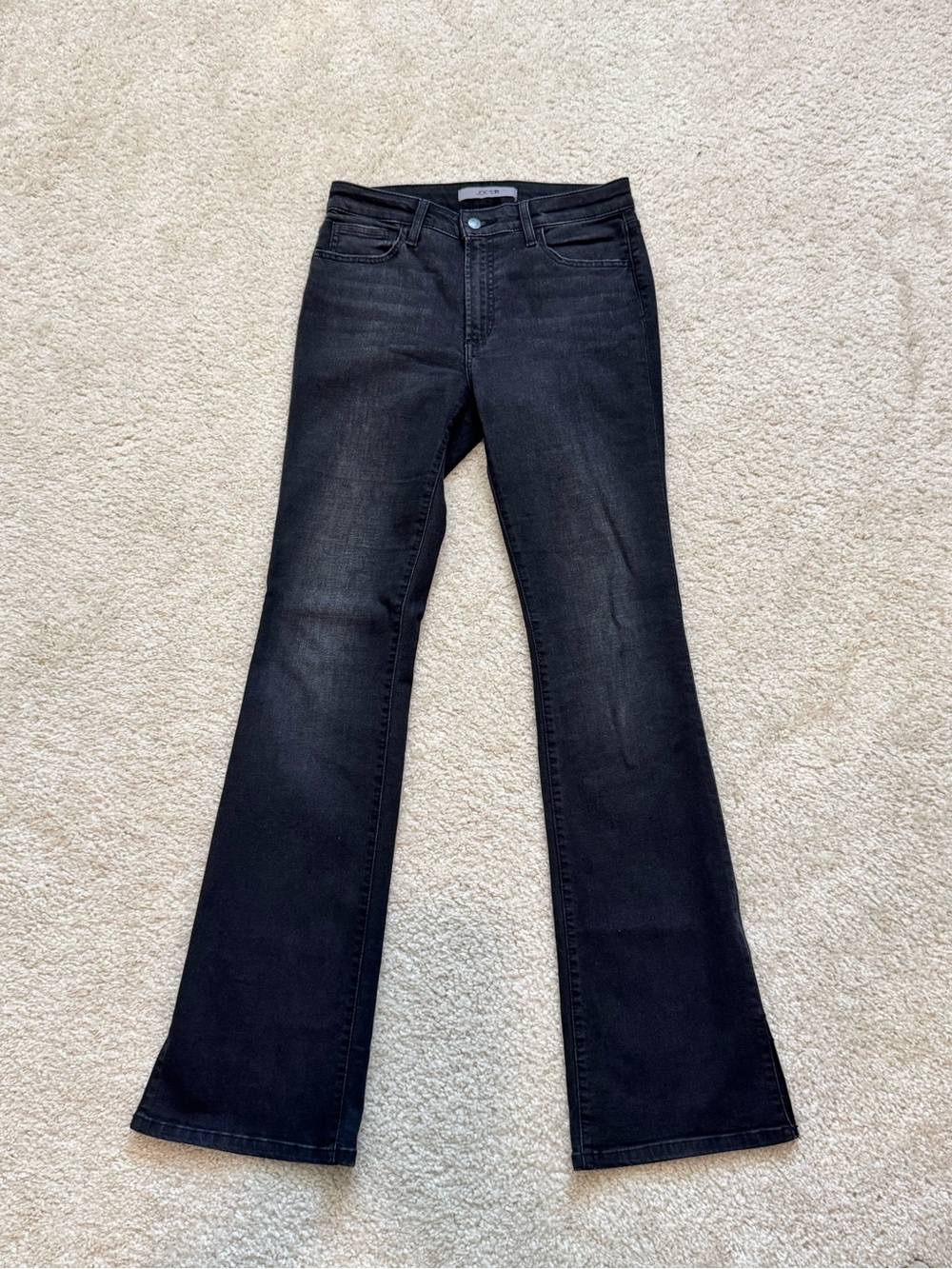 🔹 NWOT Joe’s Jeans High-Rise Amber Black Flare Jeans | Size 28 - Picture 2 of 9
